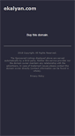 Mobile Screenshot of ekalyan.com