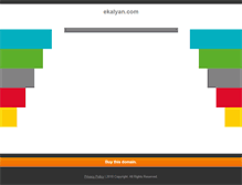 Tablet Screenshot of ekalyan.com